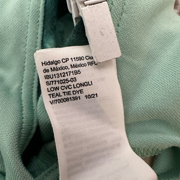 NWOT Old Navy Active PowerChill Longline Sports Bra in Teal Tie Dye Size Small - Picture 15 of 17